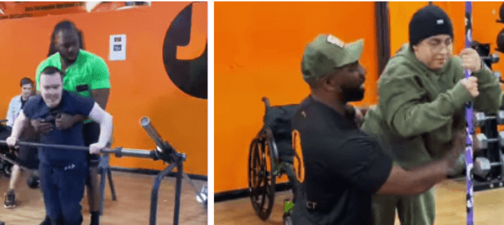 Γυμναστήριο μόνο για άτομα με αναπηρία και ηλικιωμένους, εντελώς δωρεάν - Ο γυμναστής με την απίστευτη ενέργεια