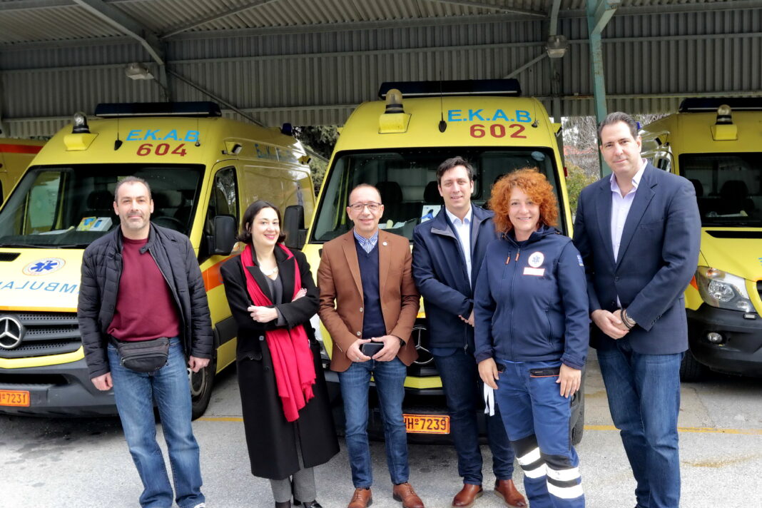 «Ημέρα Θυσίας του Διασώστη» και δωρεά ειδικής συσκευής για Αυτόματες Θωρακικές Συμπιέσεις προς το ΕΚΑΒ Καβάλας