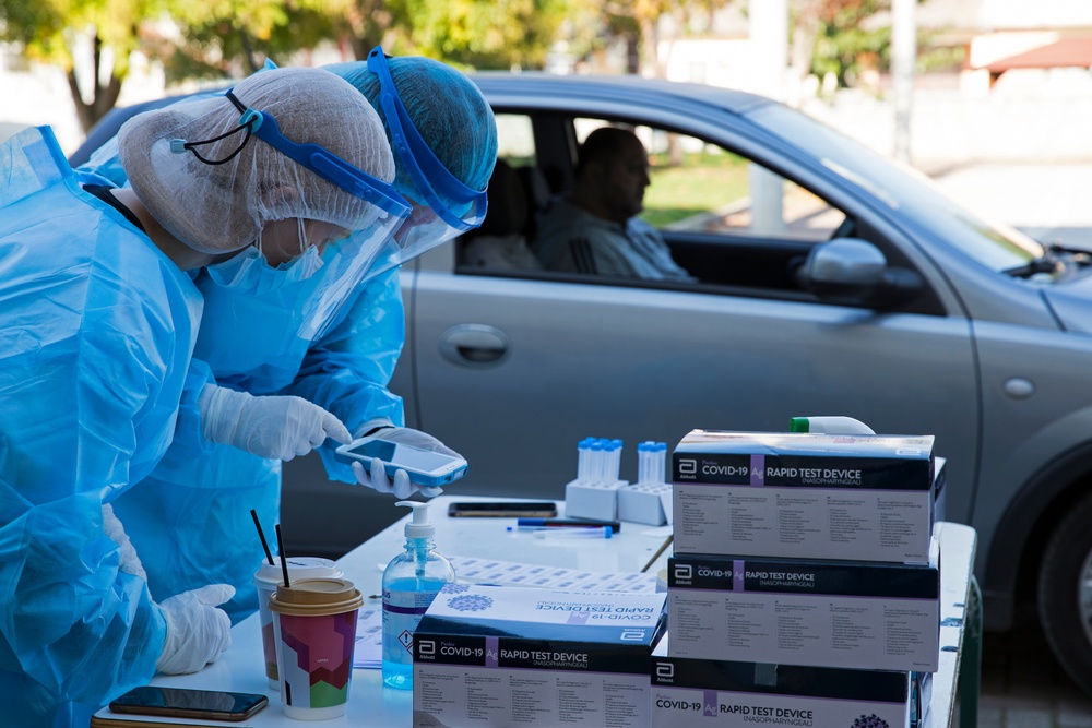 Πού γίνονται δωρεάν rapid test σήμερα Δευτέρα 15 Νοεμβρίου