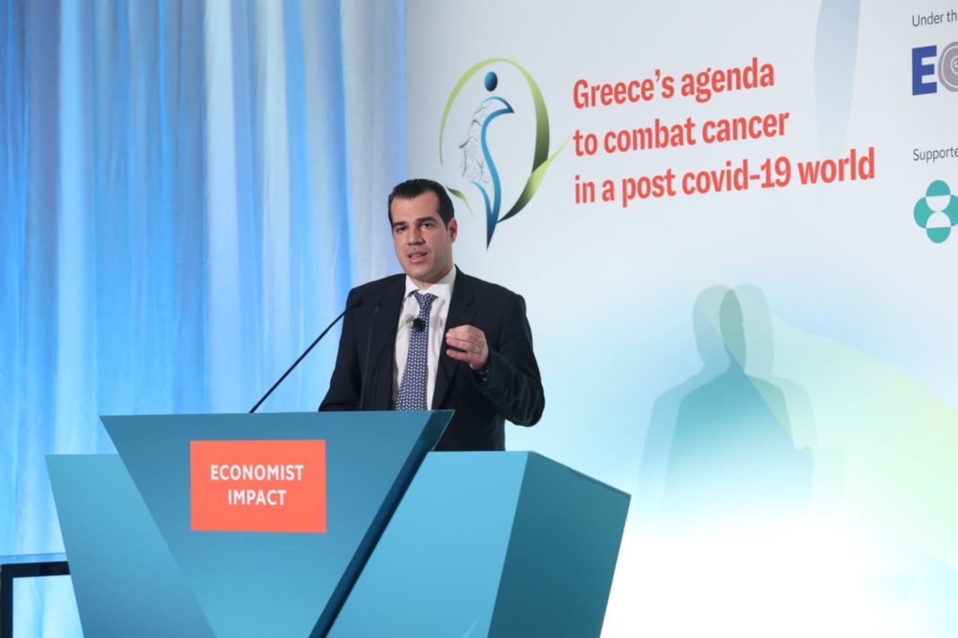 Πλεύρης στο συνέδριο του Economist: Τέλος Μαρτίου ξεκινά το πρόγραμμα ελέγχου, για καρκίνο του μαστού 