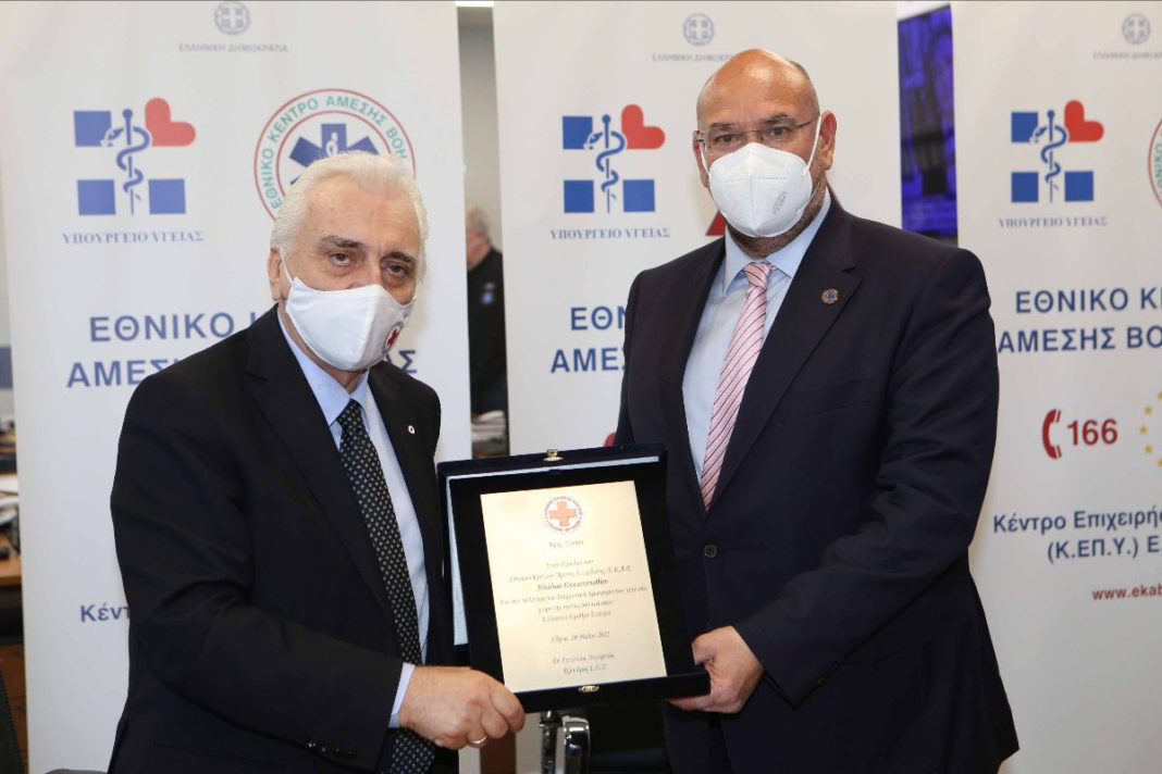 ΕΚΑΒ: Μνημόνιο συνεργασίας με τον Ελληνικό Ερυθρό Σταυρό