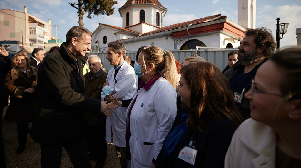 Μητσοτάκης από το «Μαμάτσειο» νοσοκομείο: Η υγεία, μεγάλο στοίχημα της δεύτερης τετραετίας