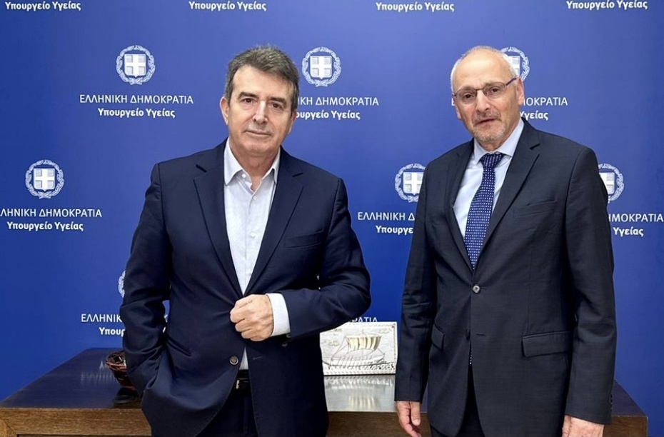 Μιχάλης Χρυσοχοΐδης: Συνάντηση με τον πρέσβη του Ισραήλ Νόαμ Κατ