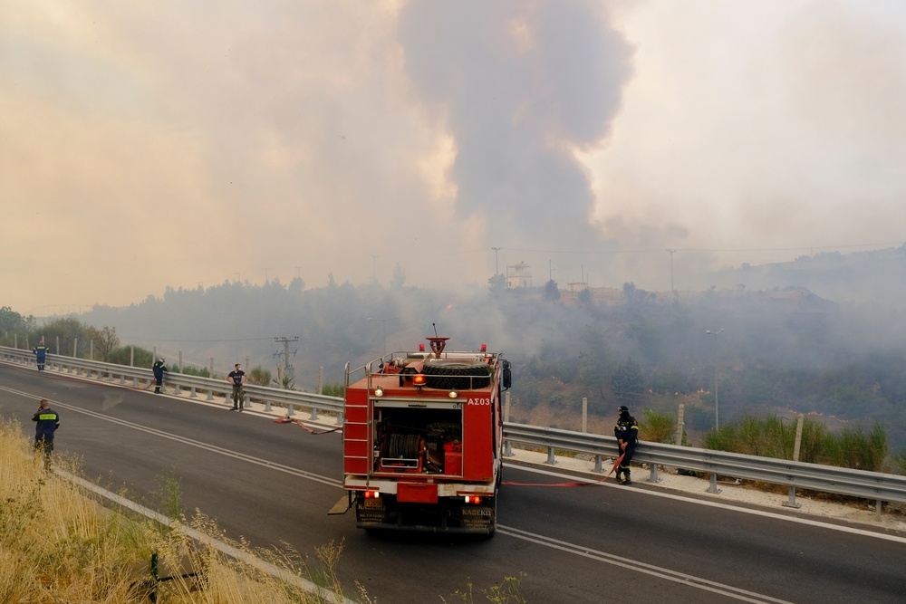 Πολύ υψηλός κίνδυνος πυρκαγιάς για 9 Περιφέρειες την Τρίτη 8/8