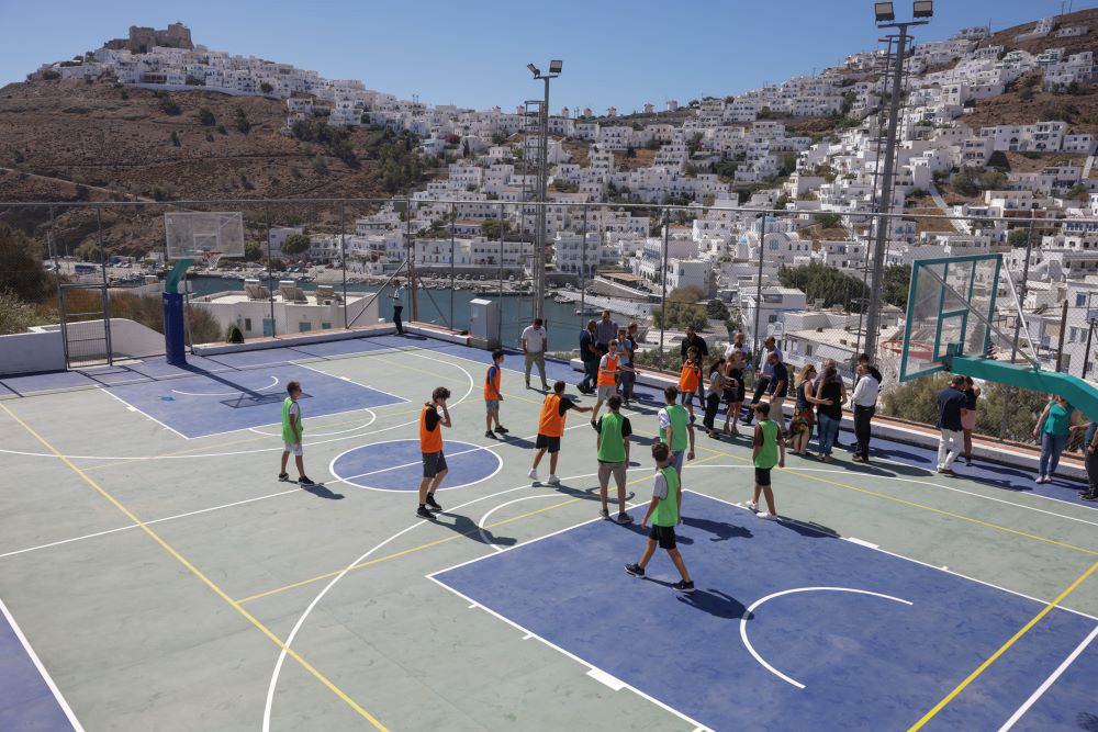 Ολική ανάπλαση του Γηπέδου Μπάσκετ της Αστυπάλαιας από το Ίδρυμα «Παύλος Γιαννακόπουλος» 3