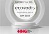 HHG: Ασημένια Διάκριση από τον EcoVadis για την Εταιρική Κοινωνική Ευθύνη