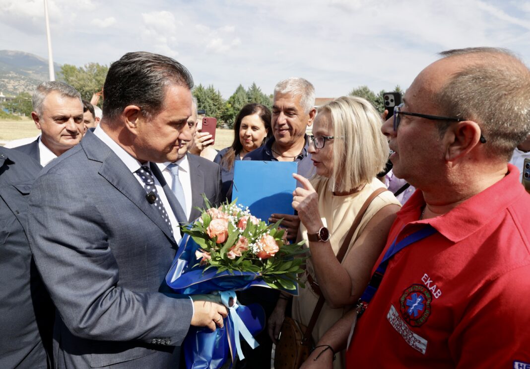 Episkepsi Georgiadi se Kilkis kai Serres