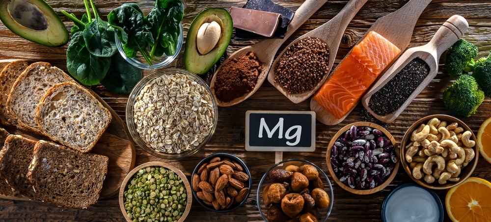 Composition,With,Food,Products,Rich,In,Magnesium. magnisio