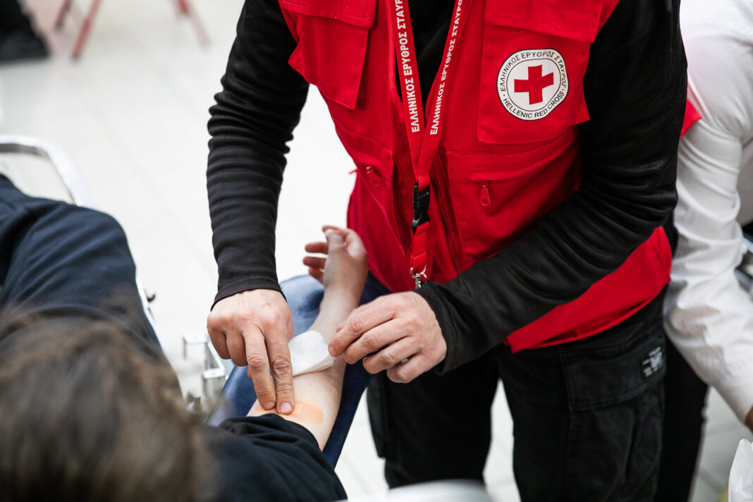 Ellinikos Eritros Stauros - Aimodosia